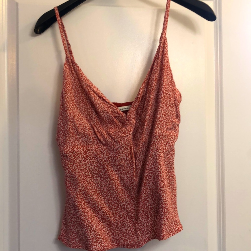 Abercrombie medium floral tank top